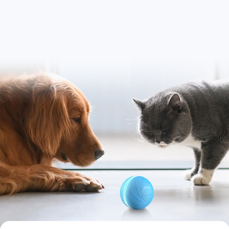 Automatic Jumping Ball Pet Toy – Interactive Fun for Dogs & Cats