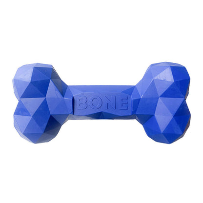 Rubber Bone Dog Chew Toy – Bite-Resistant Teeth-Cleaning Molar Toy for Small, Medium & Large Dogs