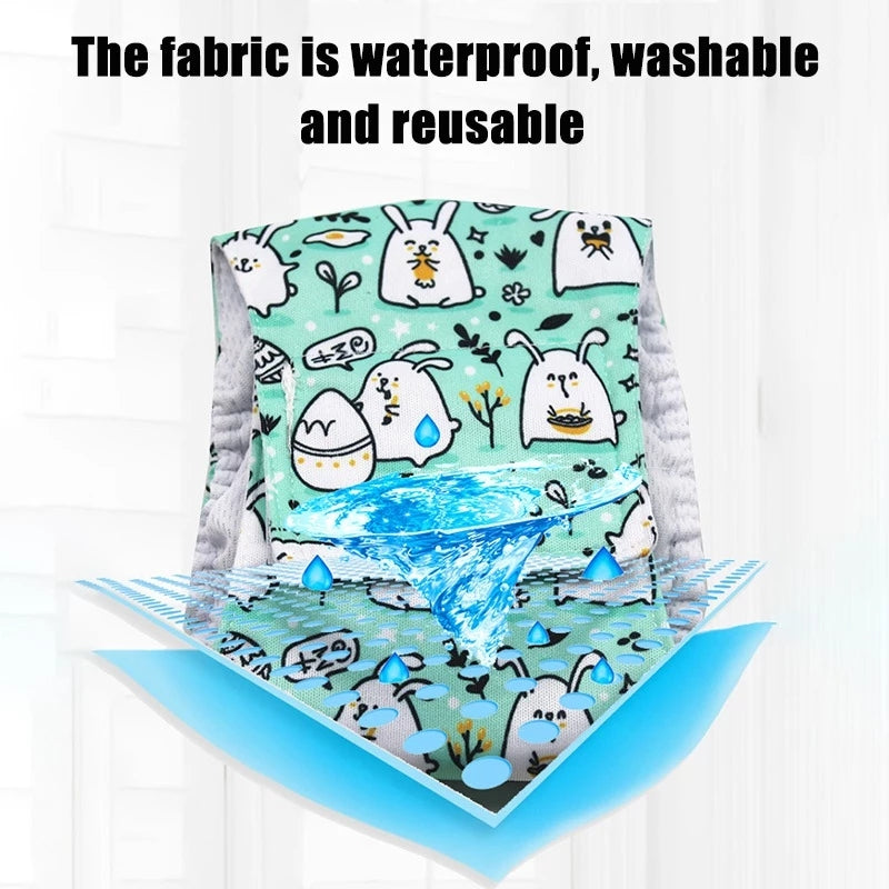 Reusable Washable Dog Diapers – Adjustable & Eco-Friendly